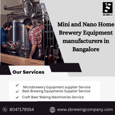 Mini and Nano Home Brewery Equipment manufacturers in Bangalore